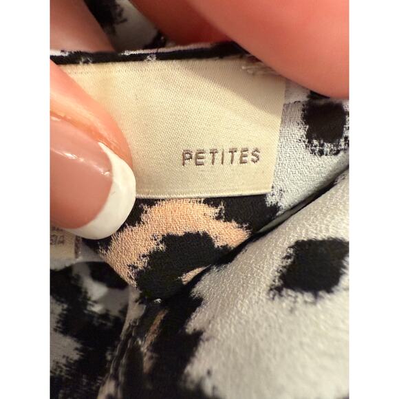 Loft Women's Petite XS Boho Colorful Abstract Print Racerback Tank Top Beach - Picture 7 of 9